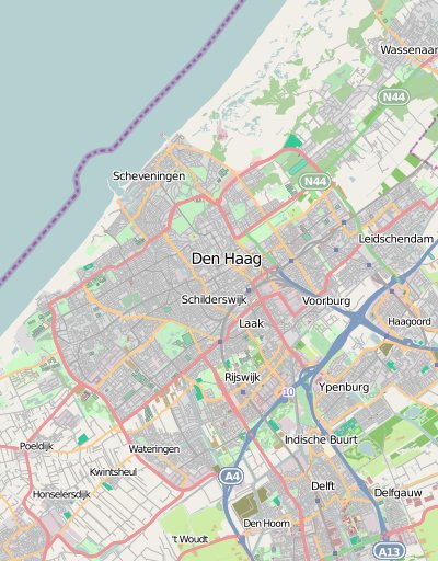 Mapa La Haya